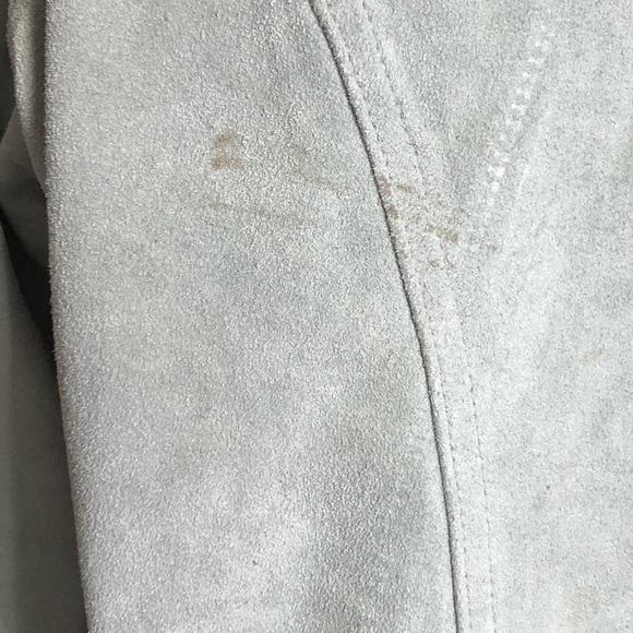 Gap Powder Blue Suede Jacket - Picture 9 of 15